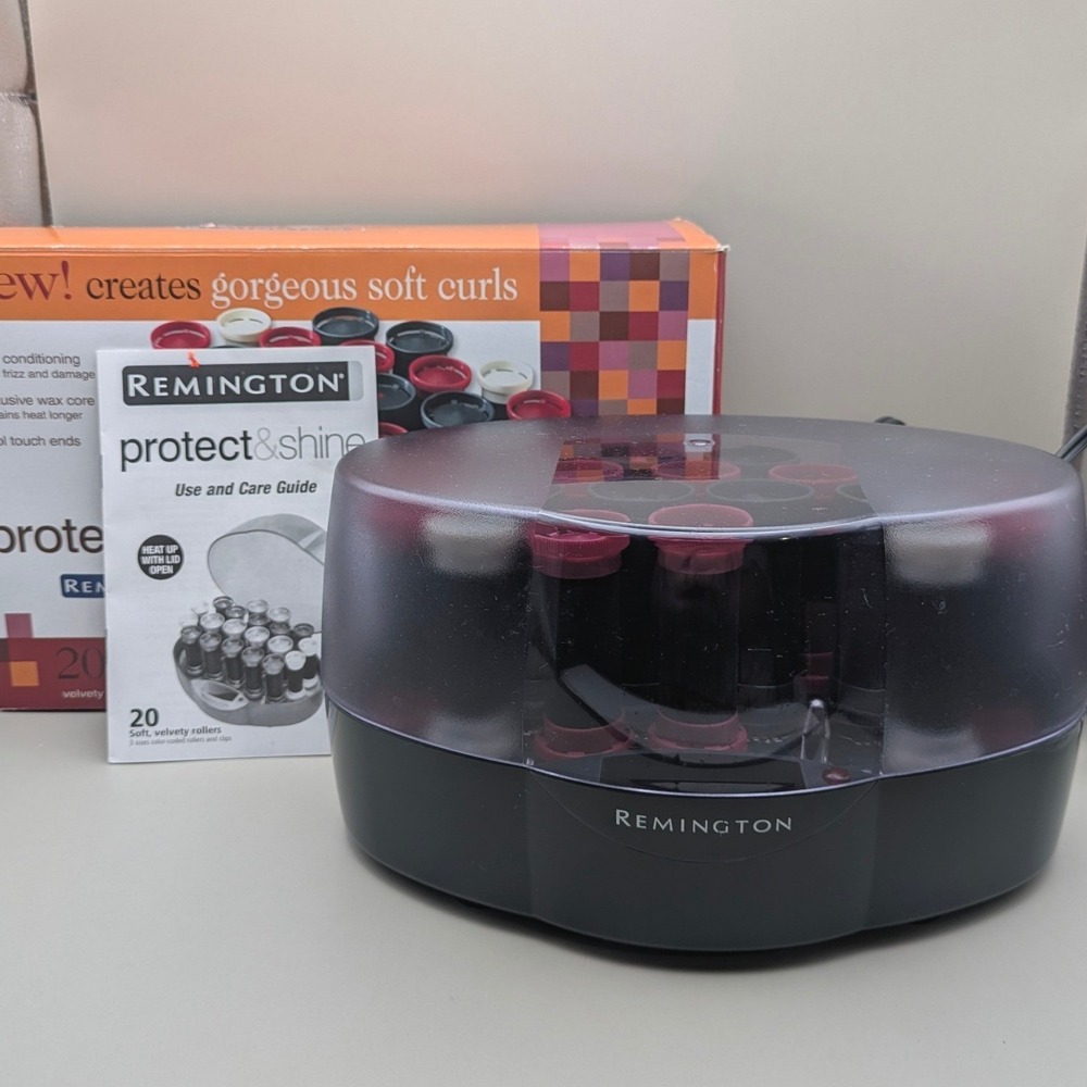 Remington Protect &‎ Shine Velvet Hot Roller Curlers Model KF-20i - Tested